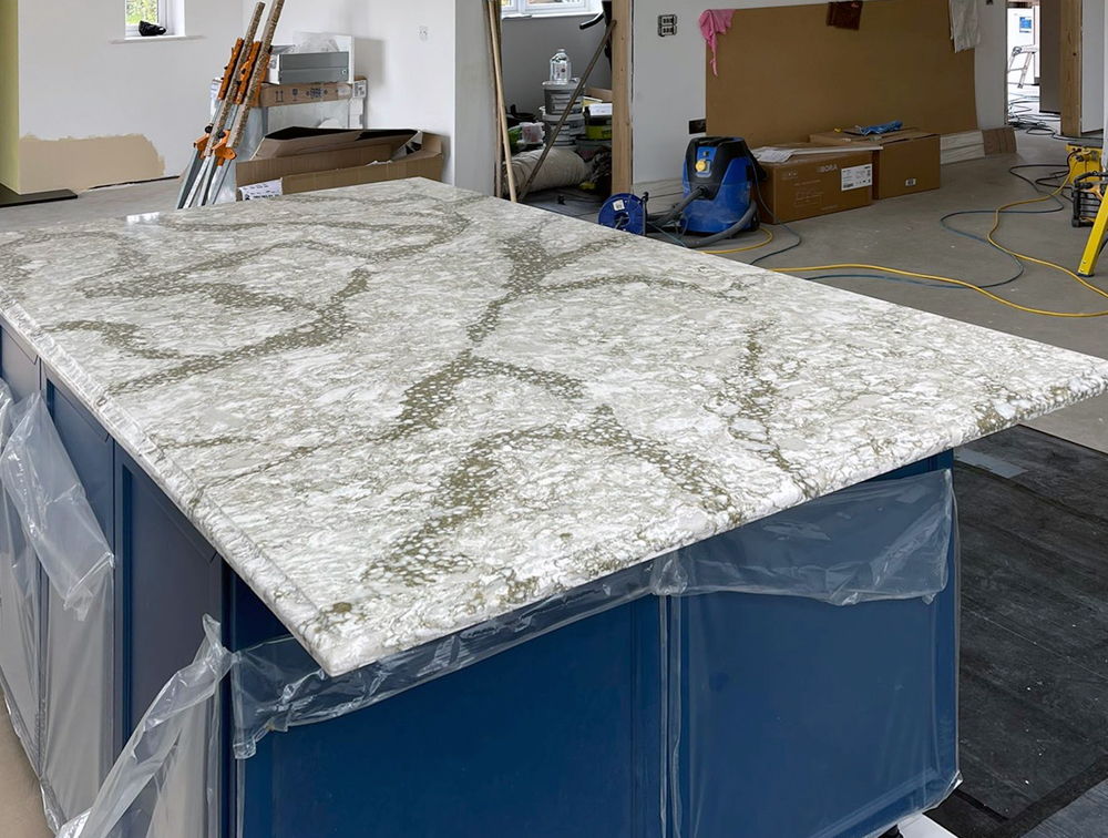 Marble granite stone worktop installation Aviva Stone Granite