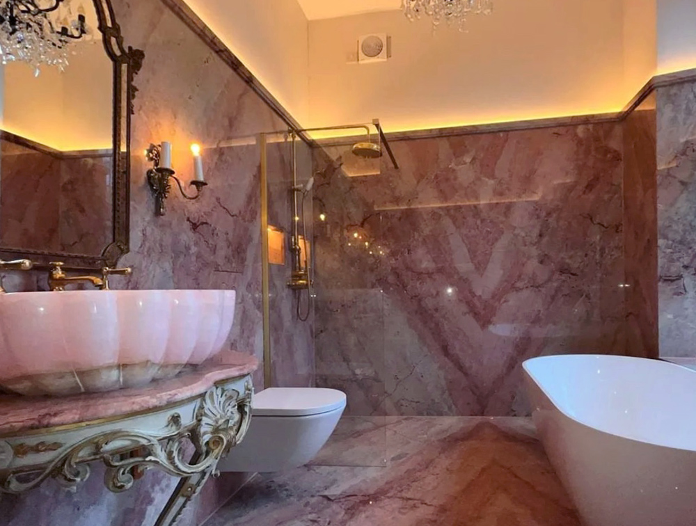 Bathroom granite, stone, marble