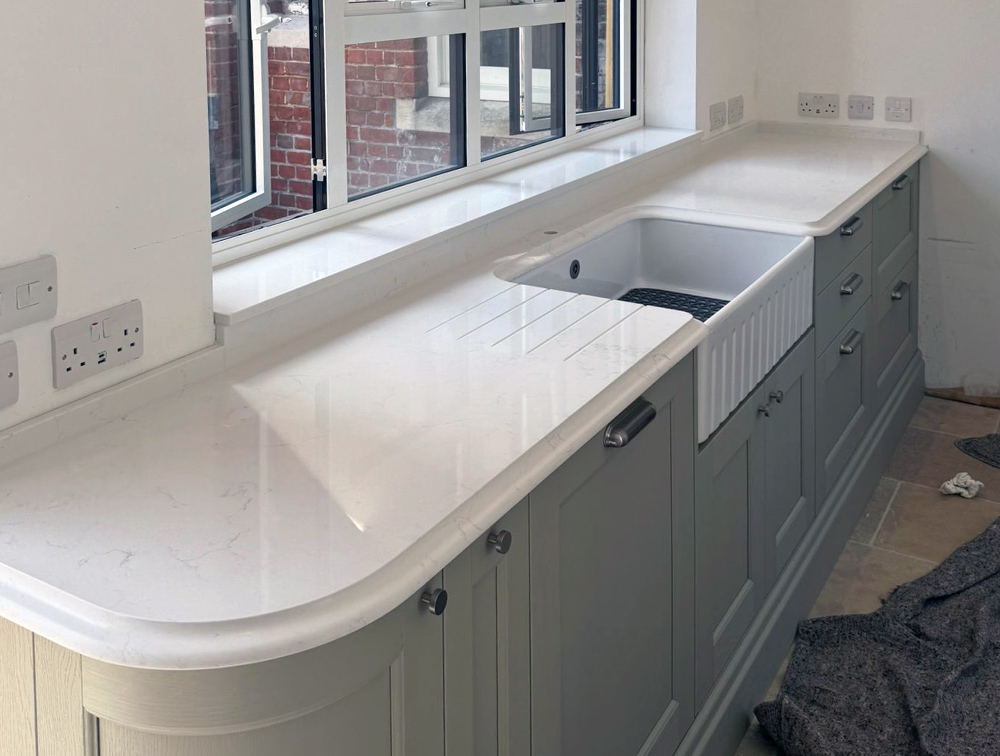 Aviva Stone granite kitchen worktops and quartz marble surfaces