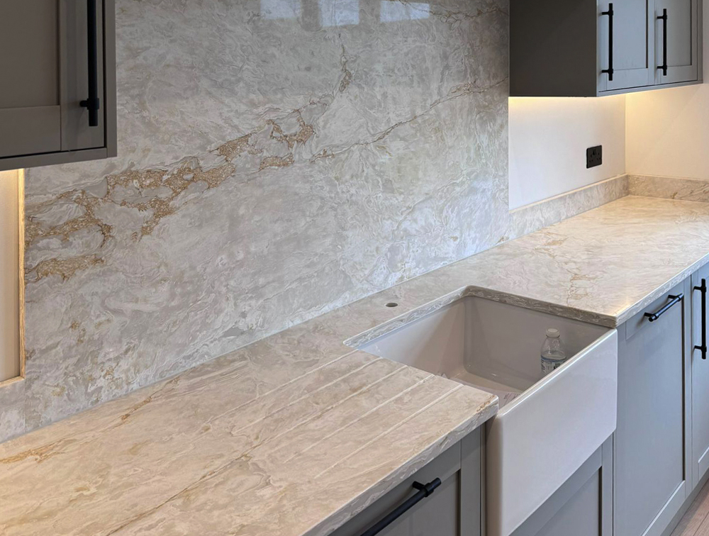 Aviva Stone granite quartz stone work top and kitchen surface gallery