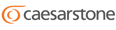 Caesarstone logo - partner of Aviva Stone Granite, Canterbury