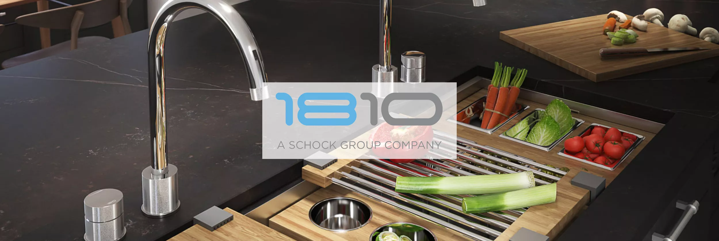 1810 company sinks and taps supplied by Aviva Stone South East