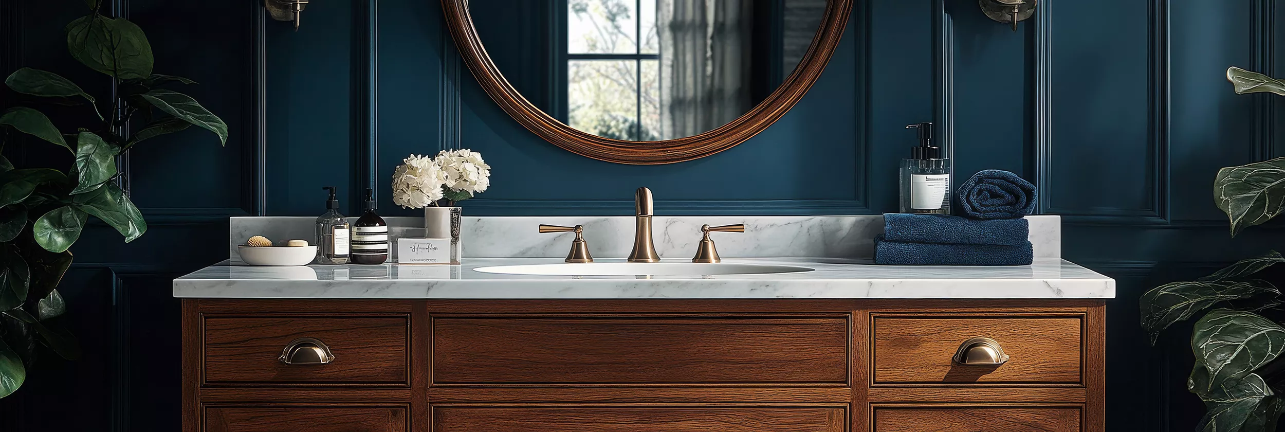 Bathrooms and vanity units from Aviva Stone Granite