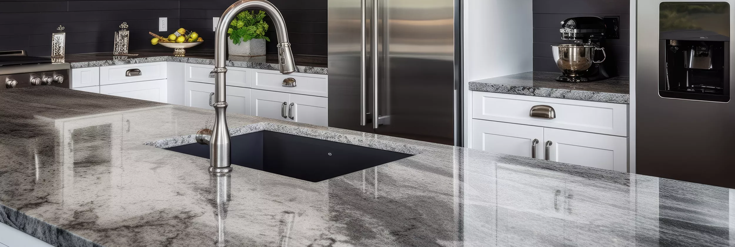 Worktop options and profiles from Aviva Stone South